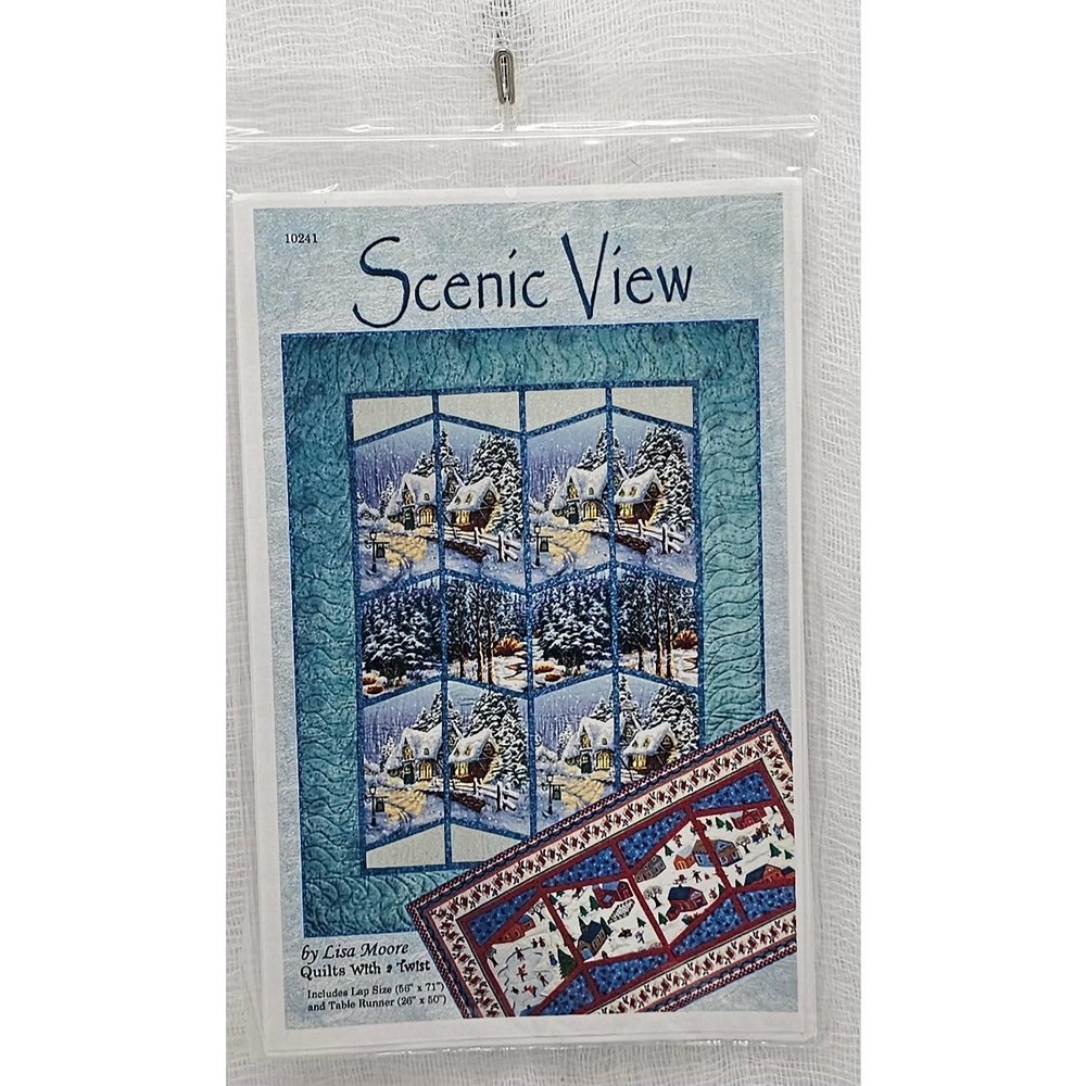 Scenic View Lap Table Runner UNCUT